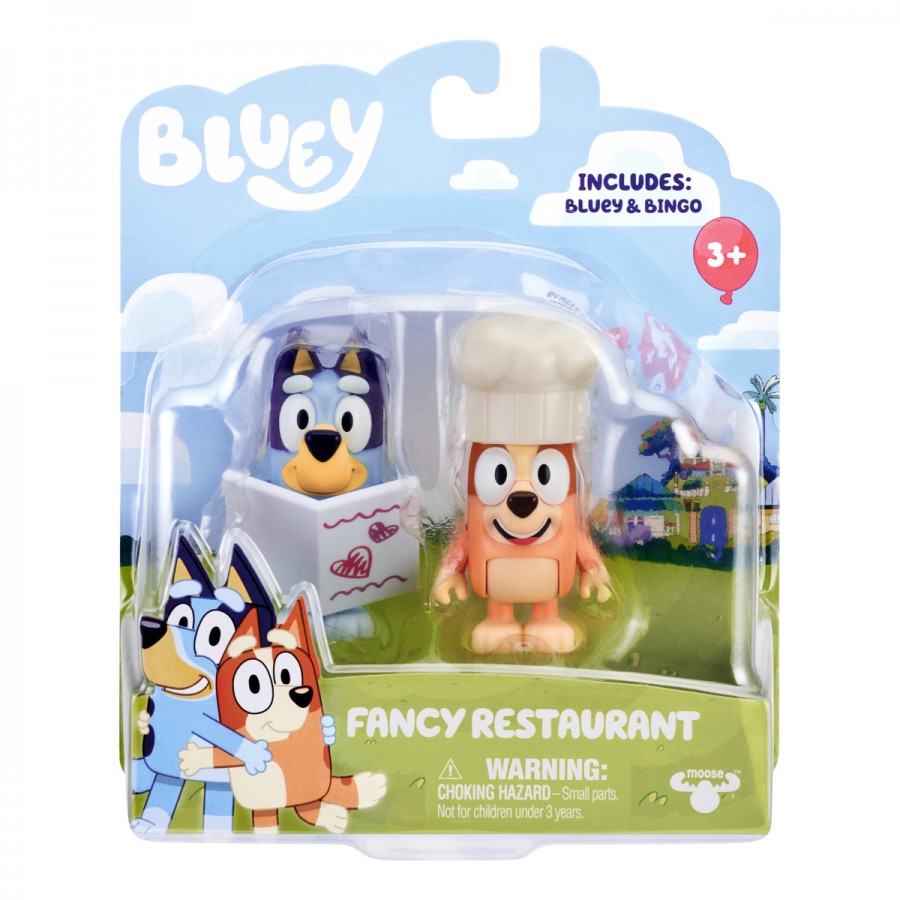 Bluey Series 4 Mini Figurines 2 Pack Assorted