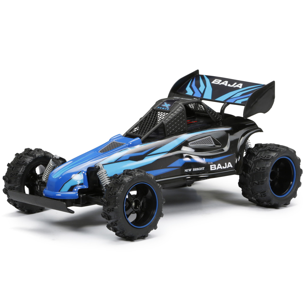 New Bright Radio Control 1:14 Scale Baja Buggy Green Batteries