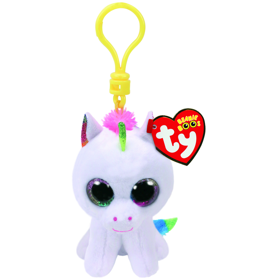 Beanie Boos Clips Pixie The White Unicorn