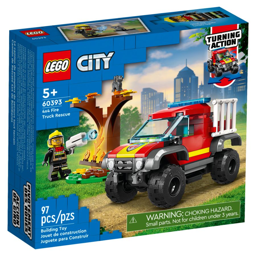 LEGO City 4x4 Fire Truck Rescue
