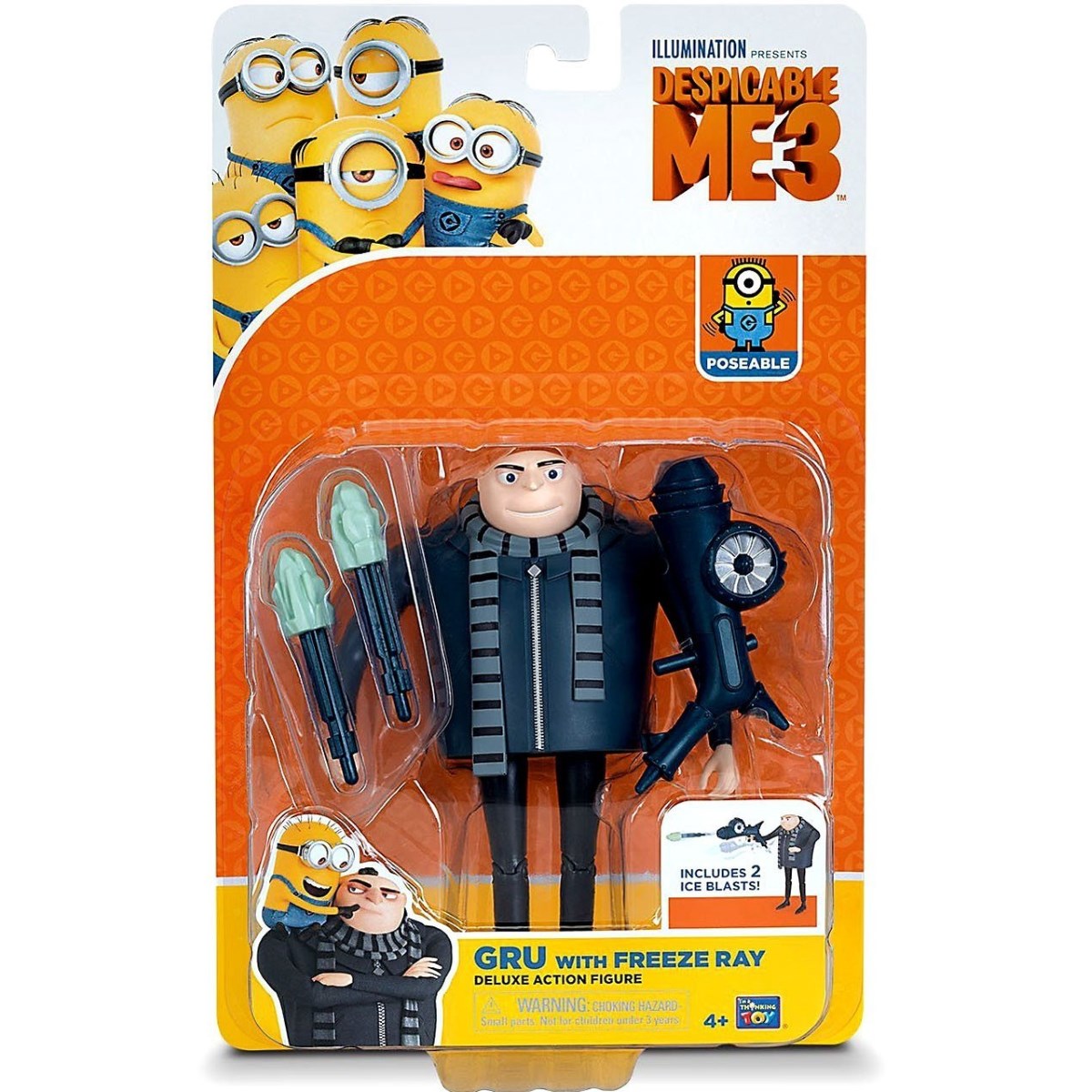 Despicable Me 3 Collectible Figure Gru Toys Games Action Figures