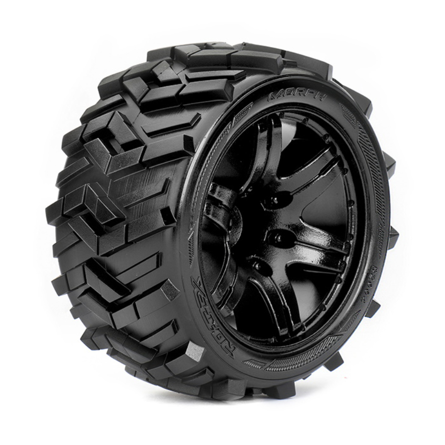 Roapex RC Wheels & Tyres 1:10 Stadium Truck Morph