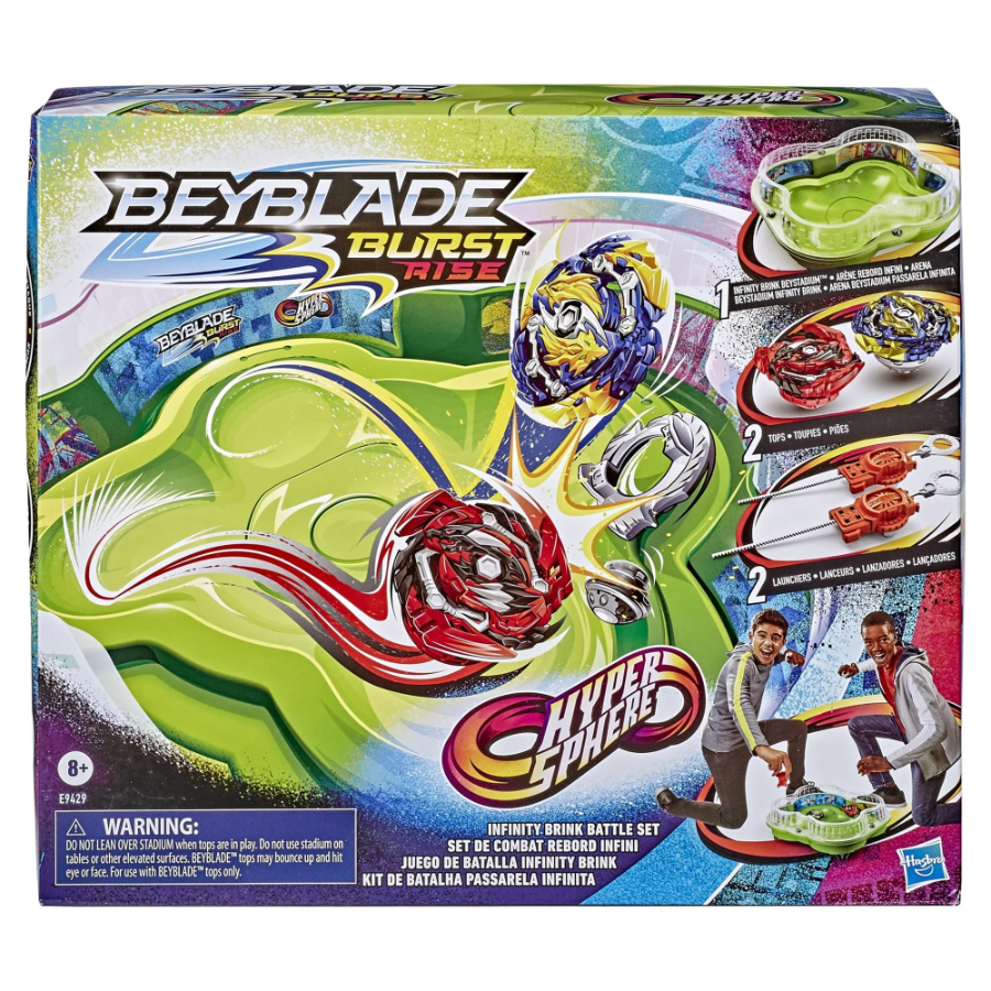 Beyblades Burst Rise Infinity Brink Battle Set