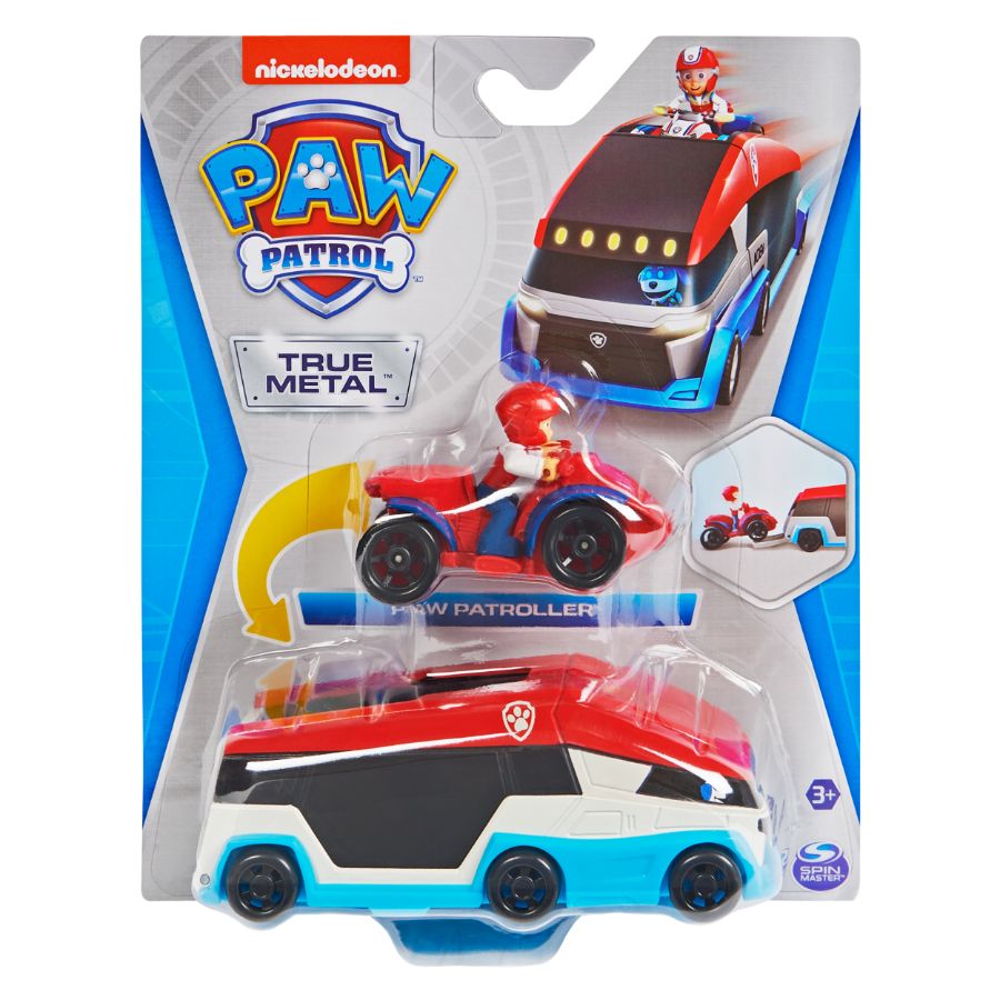 Paw Patrol True Metal Team Vehicle Assorted