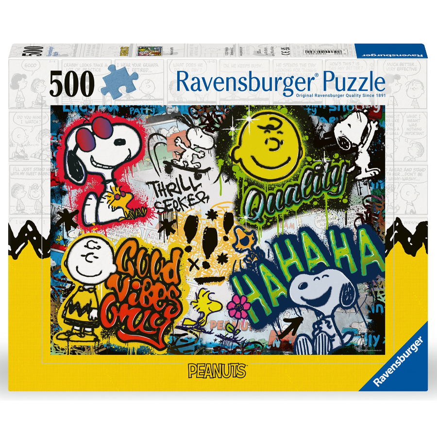 Ravensburger Puzzle 500 Piece Peanuts Graffiti