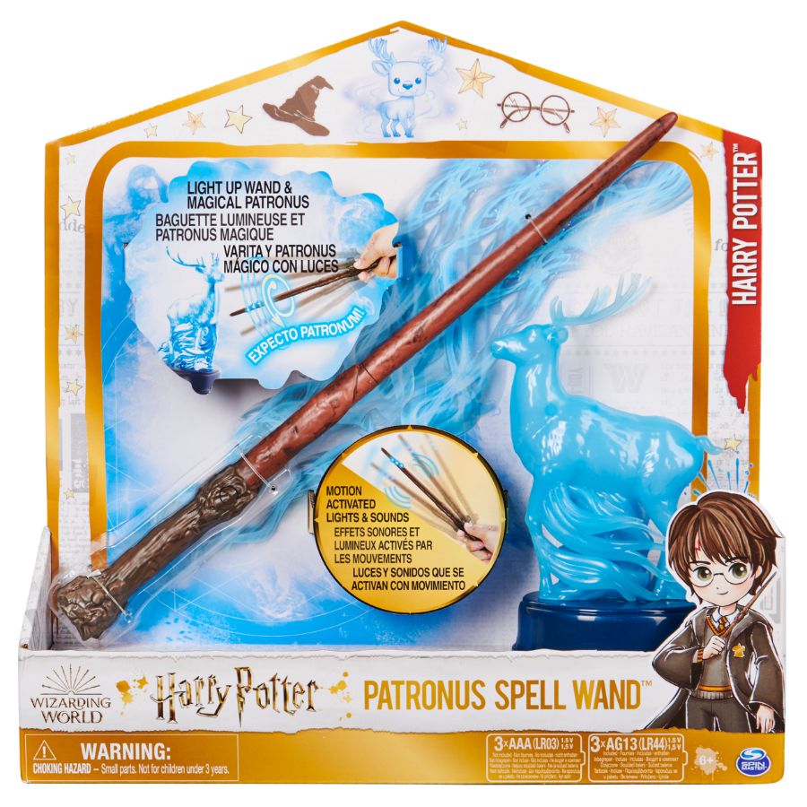 Harry Potter Patronus Harry Feature Wand