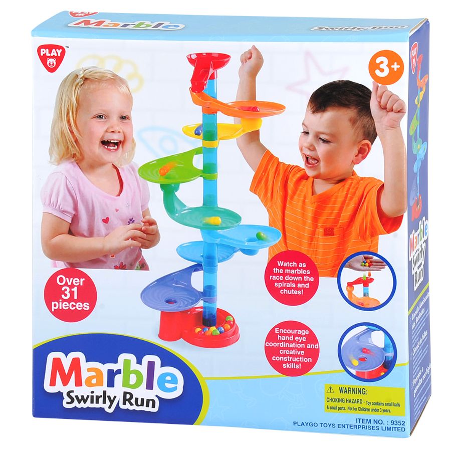 Marble Swirly Run 31 Pieces