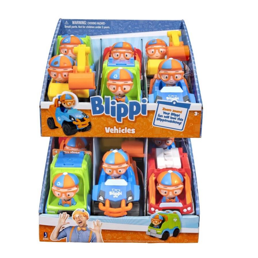 Blippi Mini Vehicle Assorted