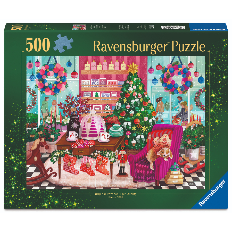 Ravensburger Puzzle 500 Piece The Christmas Boutique