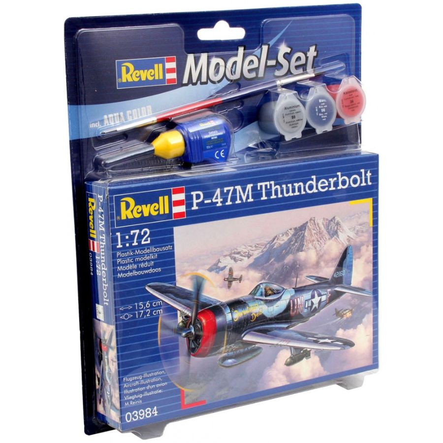 Revell Model Kit Starter Set 1:72 P-47M Thunderbolt