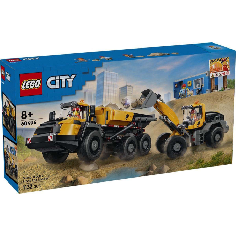 LEGO City Dump Truck & Front End Loader