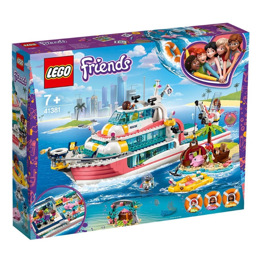 LEGO Friends Rescue Mission Boat