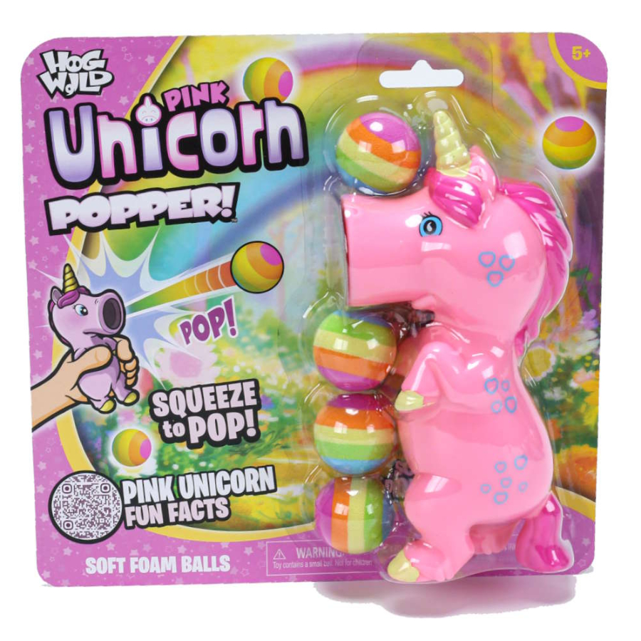 Hog Wild Popper Pink Unicorn