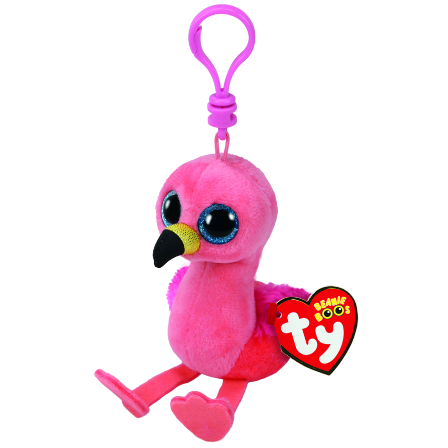Beanie Boos Clips Gilda Pink Flamingo