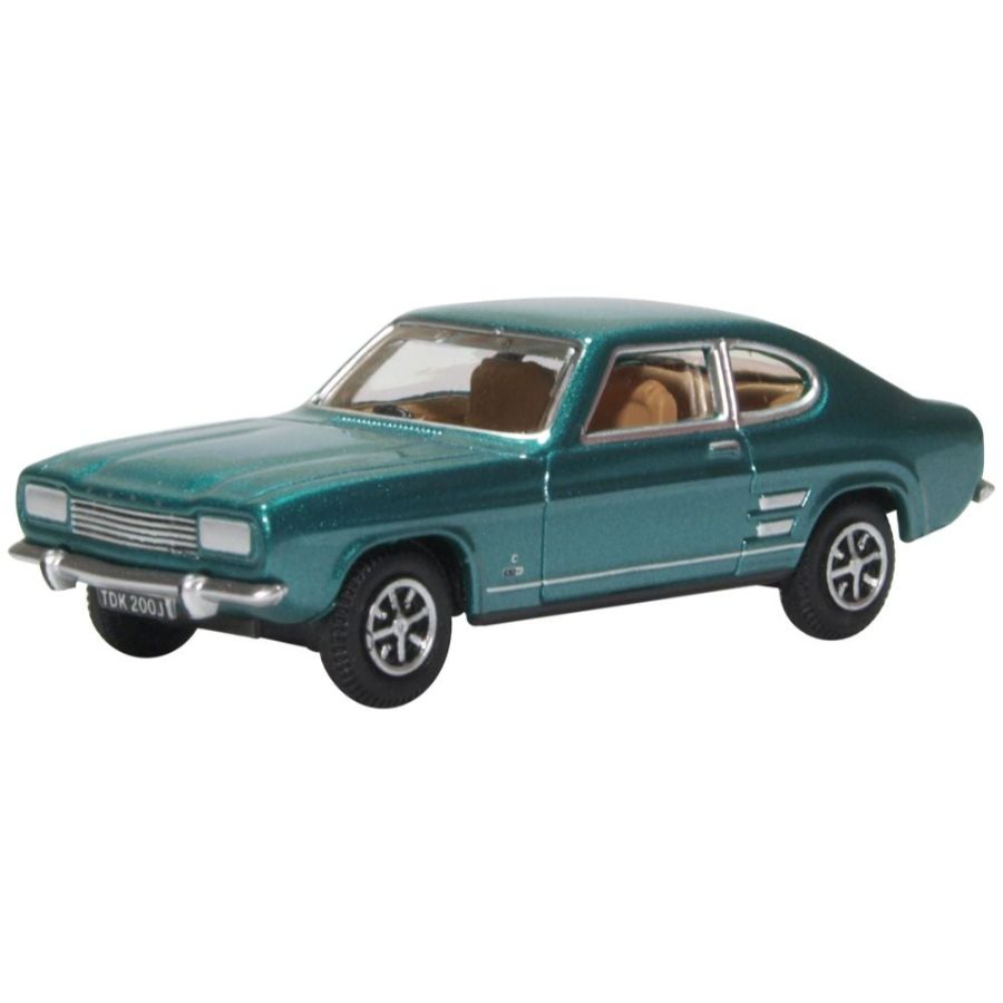 Oxford Diecast 1:76 Aquatic Jade Ford Capri Mk1