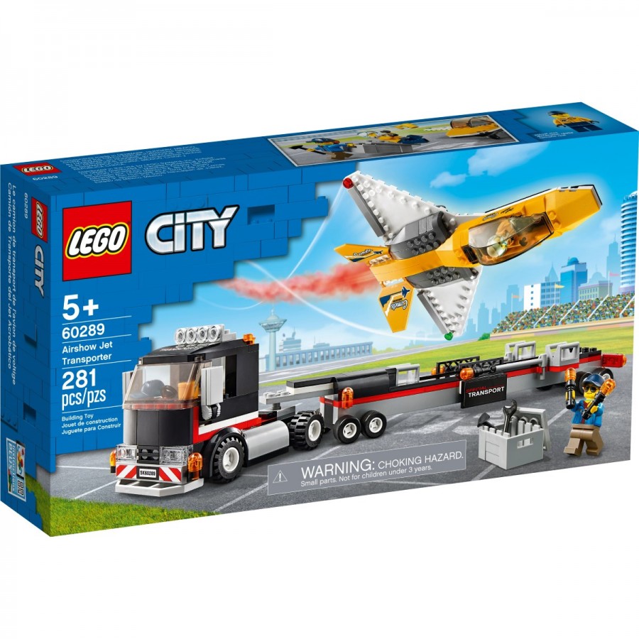 LEGO City Airshow Jet Transporter