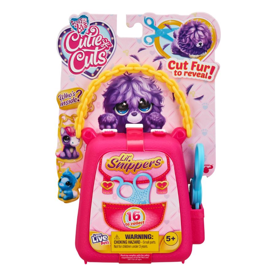 Little Live Pets Scruff-A-Luvs Cutie Cuts Single Pack Assorted