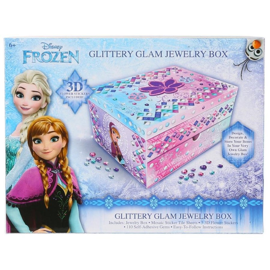 Frozen Glittery Glam Jewelry Box