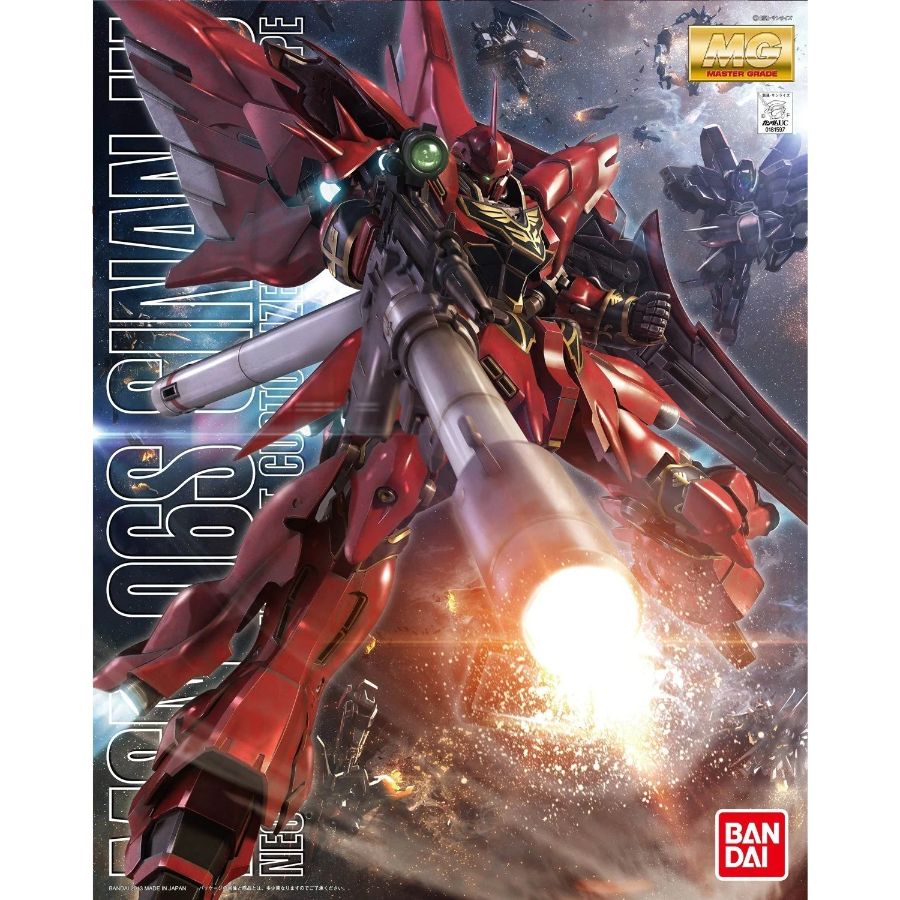 Gundam Model Kit 1:100 MG Sinanju Anime Colour Version