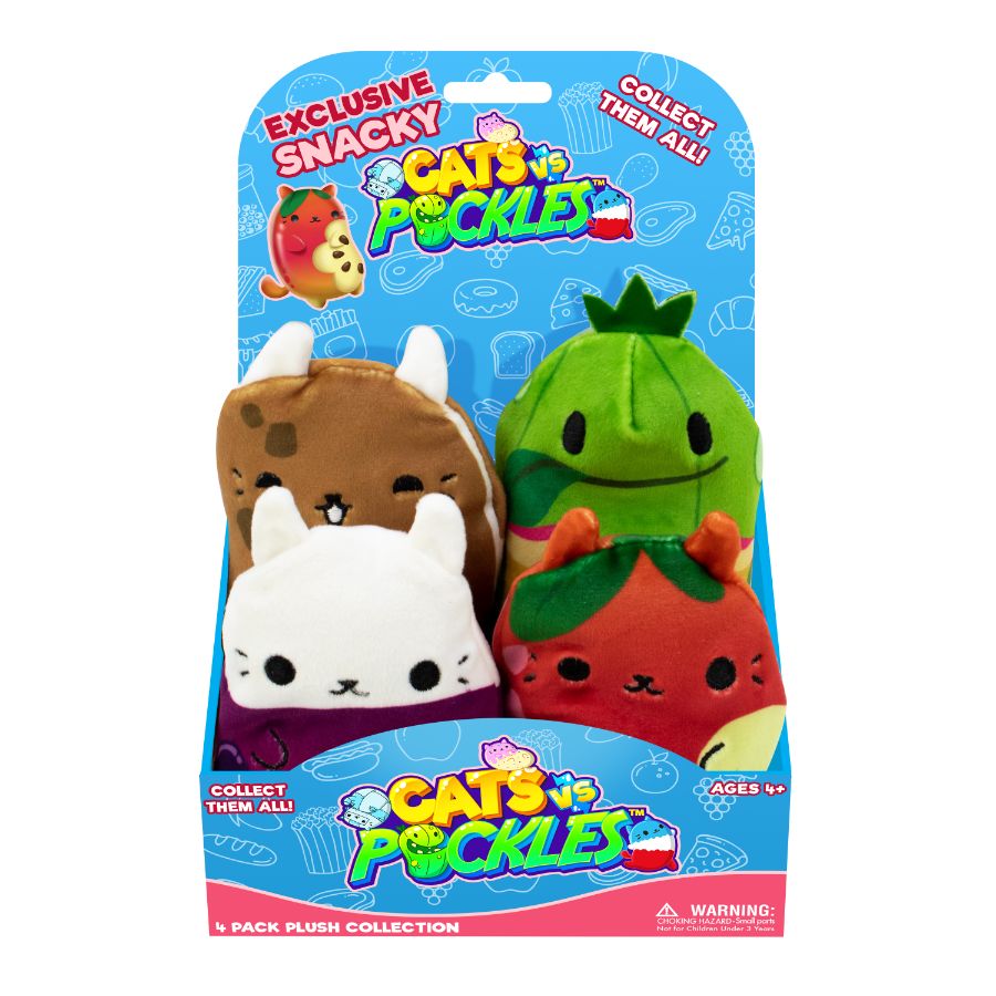 Cats Vs Pickles 4 Pack Assorted