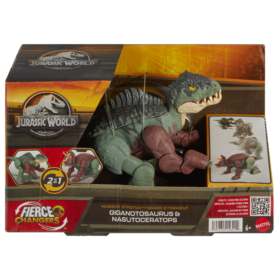Jurassic World Transforming Stretch Fierce Changers Assorted