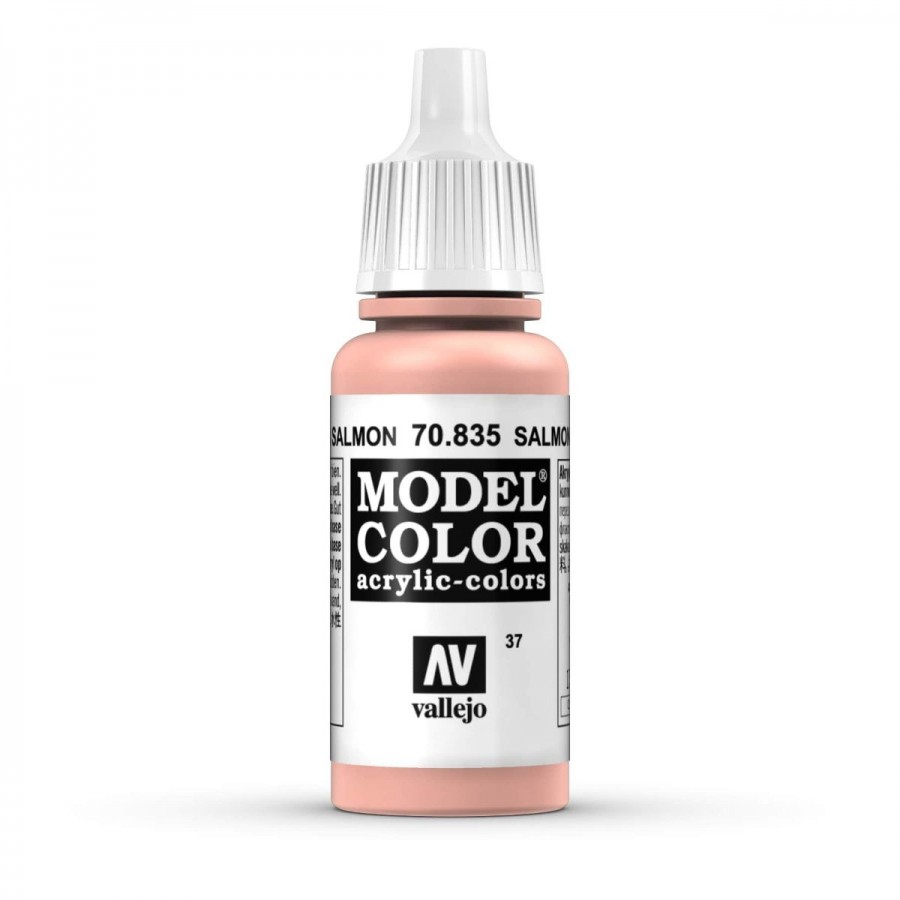 Vallejo Acrylic Paint Model Colour Salmon Rose 17-18ml