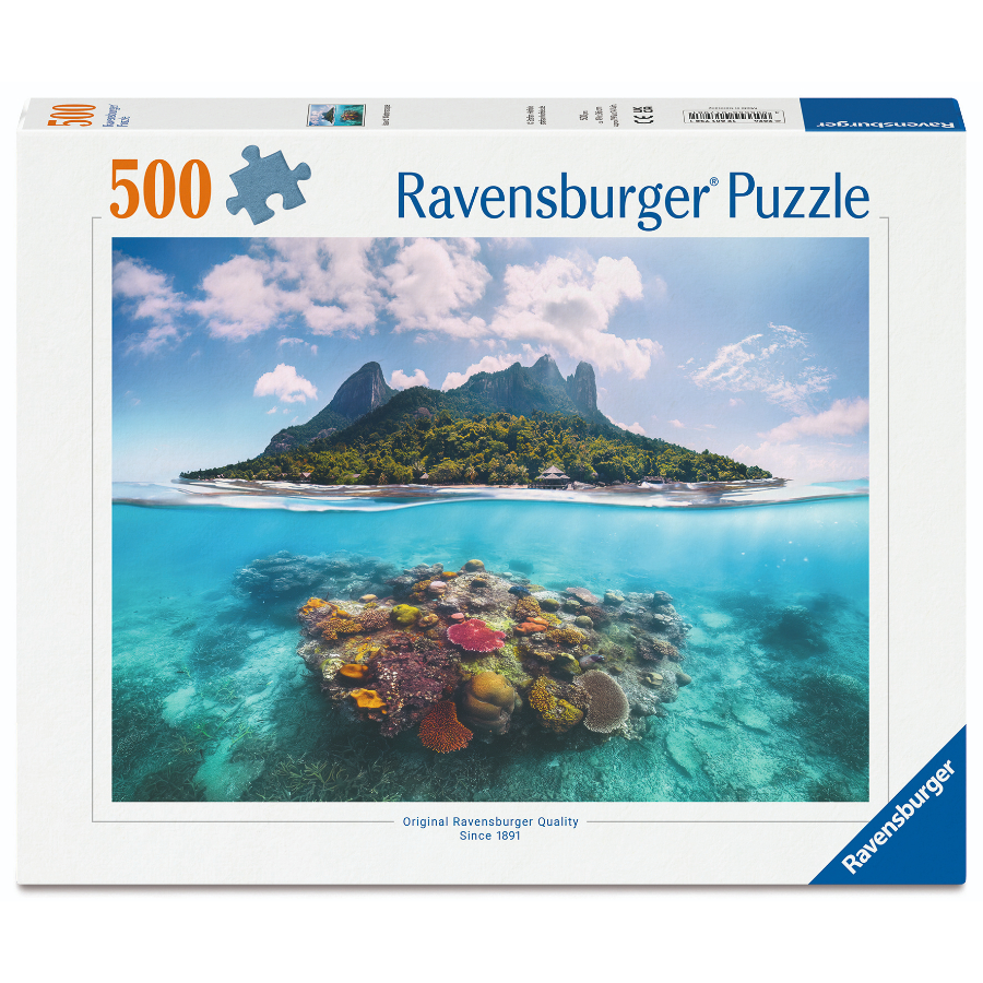 Ravensburger Puzzle 500 Piece Island Waterscape