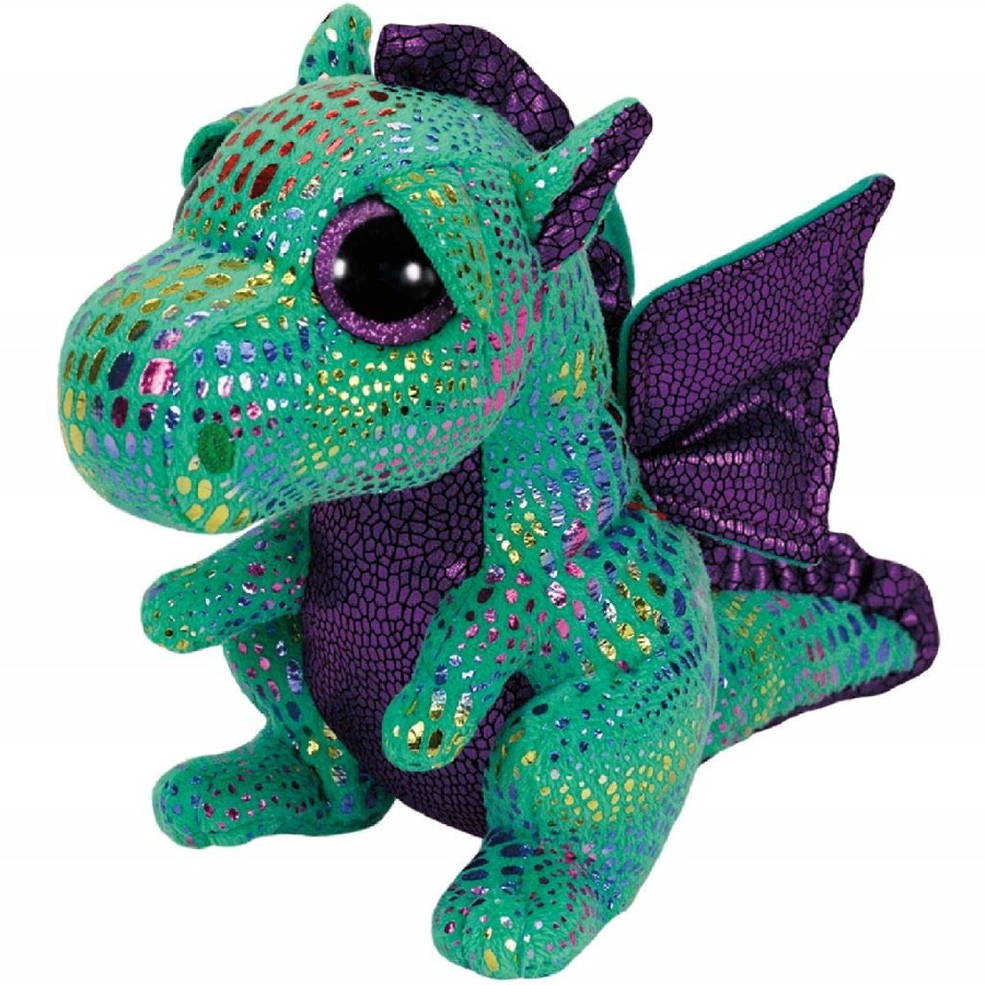 Beanie Boos Large Plush Cinder Green Dragon