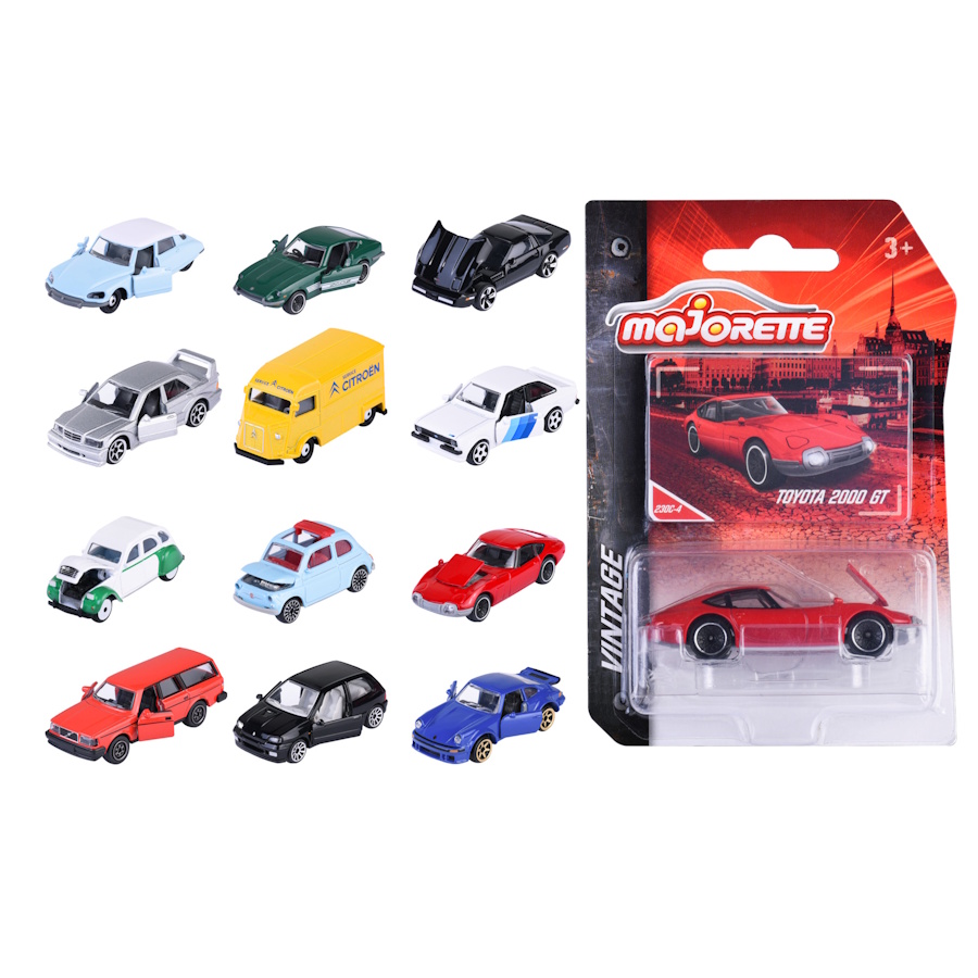 Majorette Diecast Cars Vintage Cars Assorted