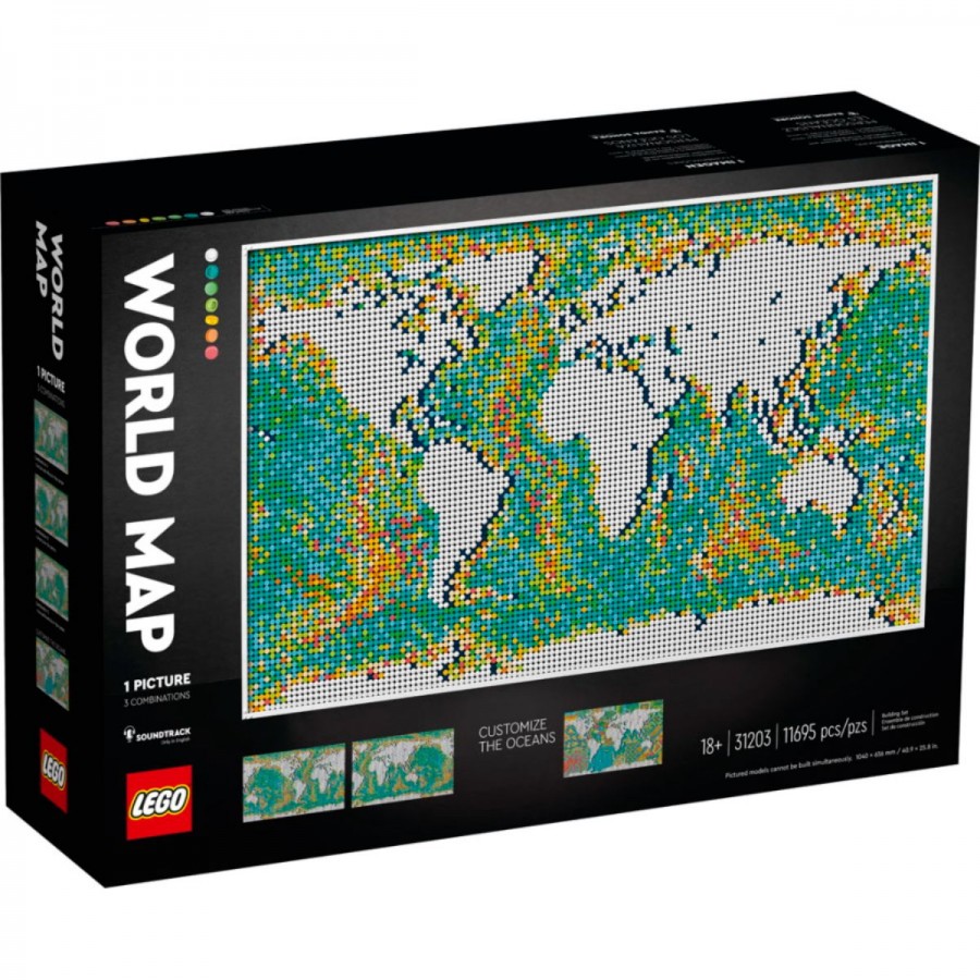 LEGO ART World Map