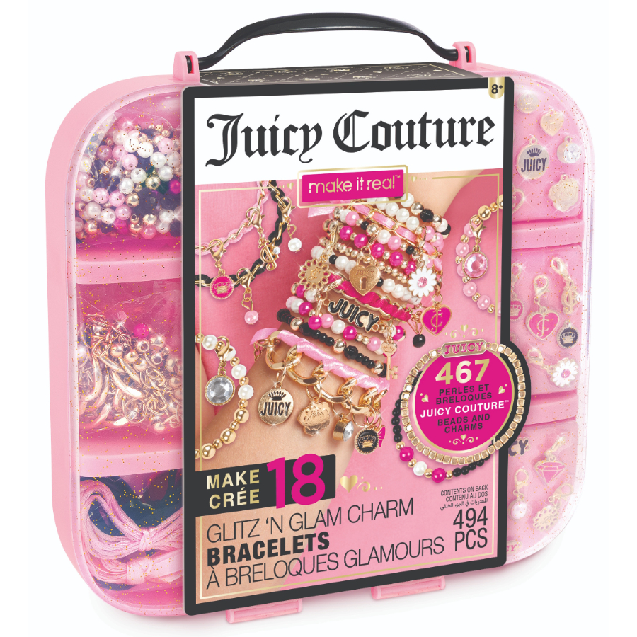 Juicy Couture Glitz N Glam Charms Jewelry Kit & Storage Case