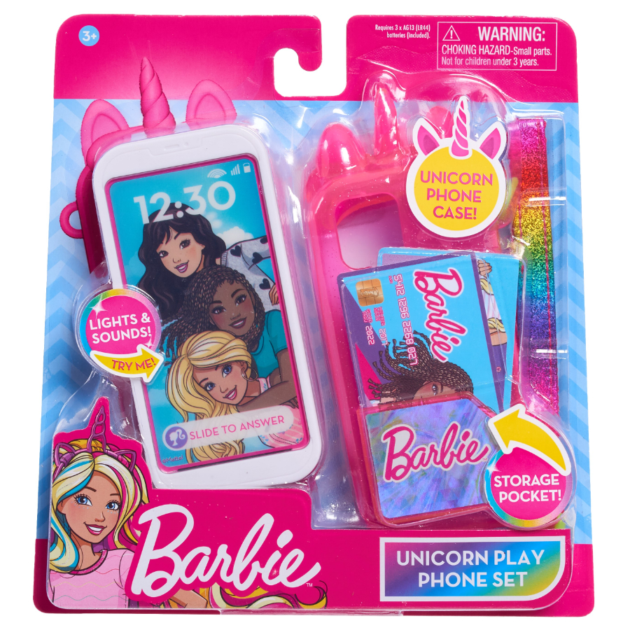 Barbie Electronic Unicorn Phone Play Set