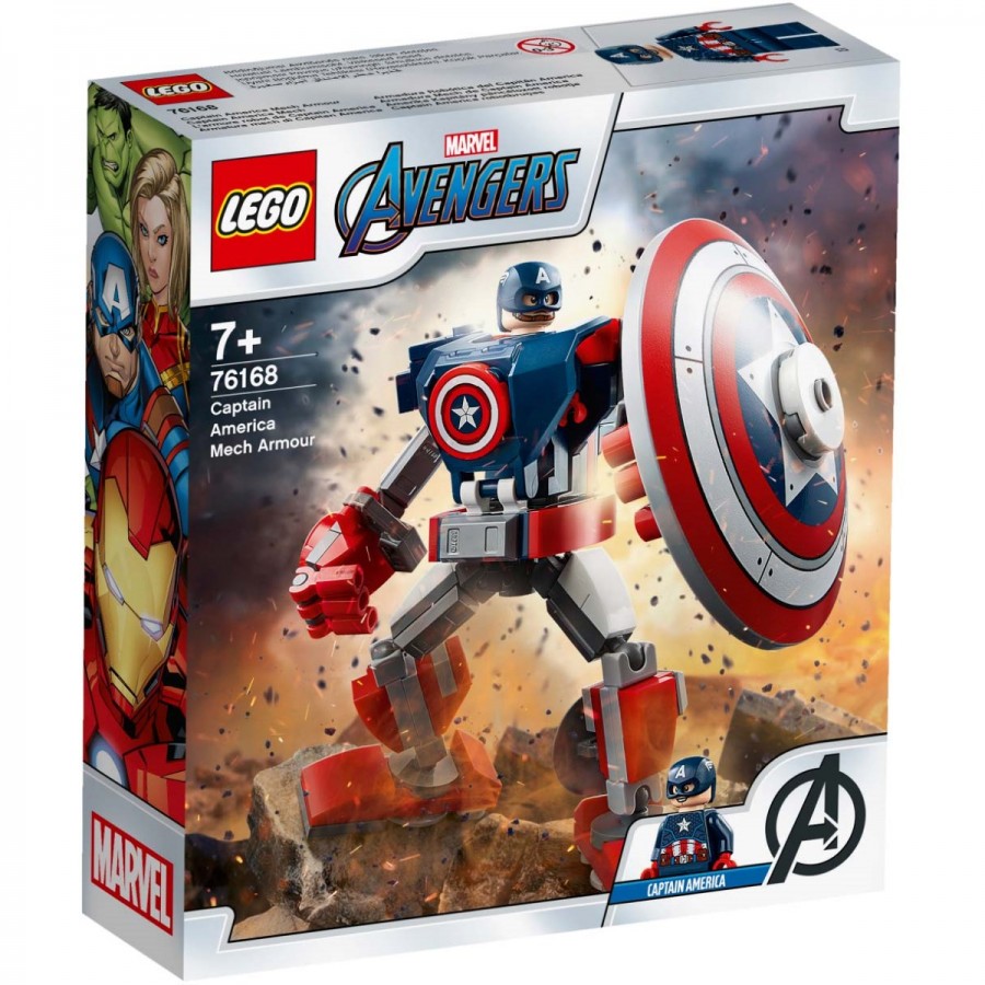LEGO Super Heroes Captain America Mech Armour