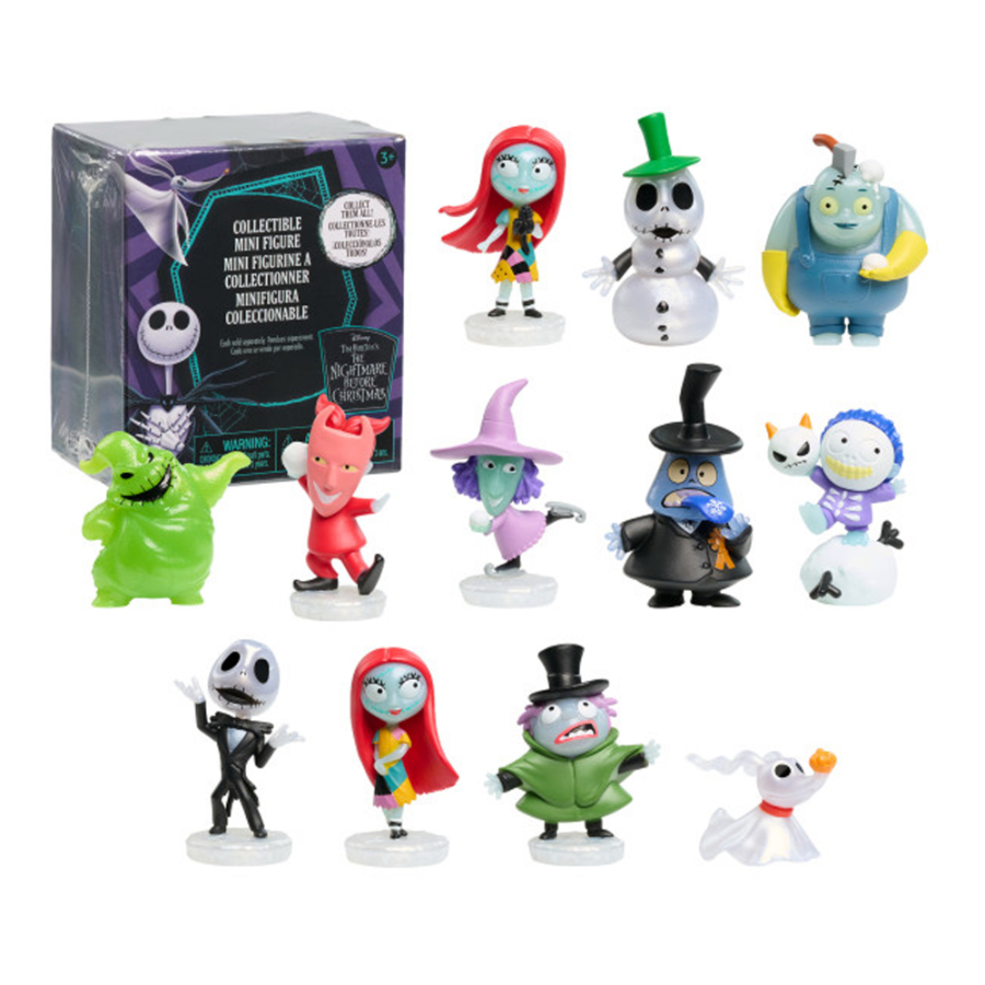 Nightmare Before Christmas Collectible Mini Figure Assorted