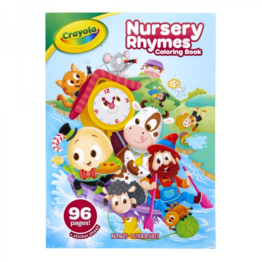 Crayola Colouring & Sticker Book