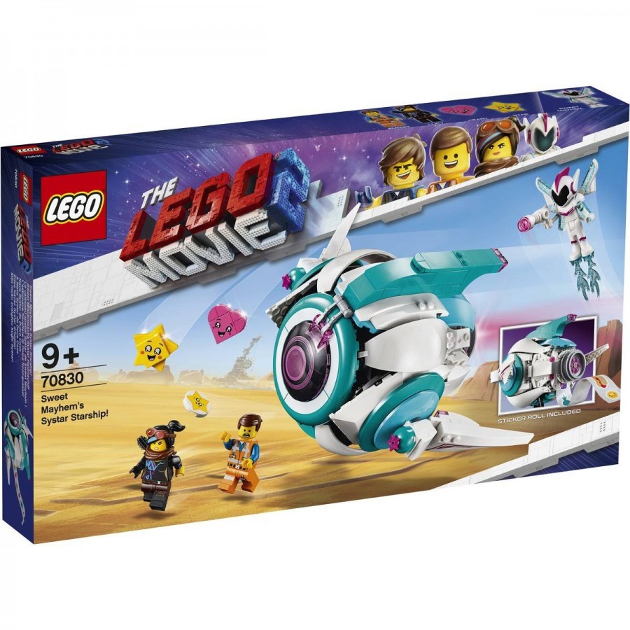 LEGO Movie 2 Sweet Mayhems Systar Starship
