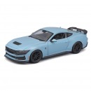 Maisto Diecast 1:24 Kit 2024 Ford Mustang Dark Horse Blue Grey