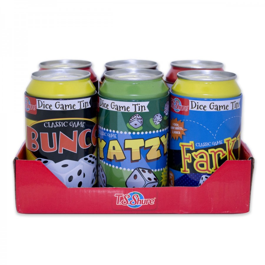 Dice Game In A Tin Assorted