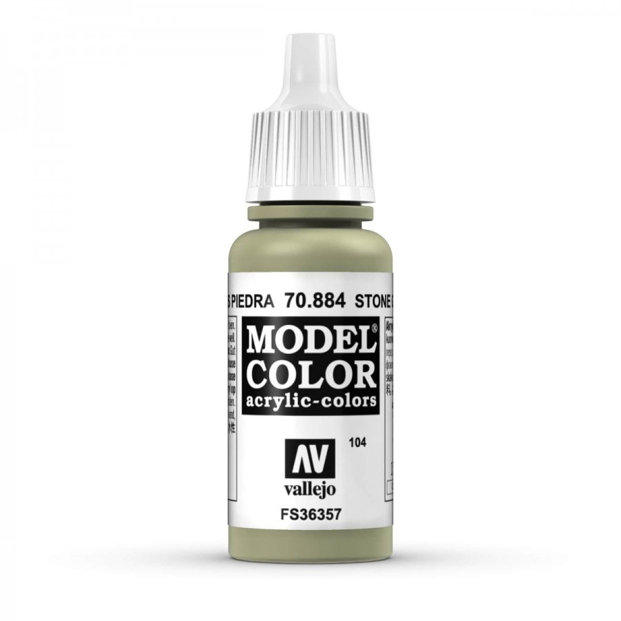 Vallejo Acrylic Paint Model Colour Stone Grey 17-18ml