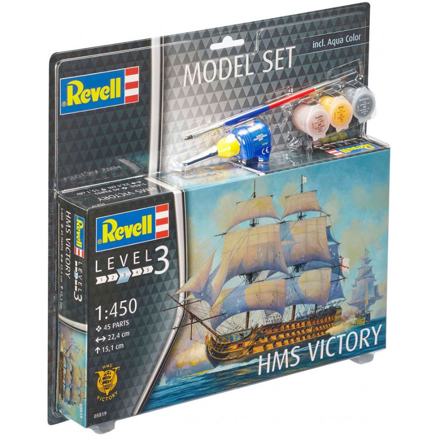 Revell Model Kit Gift Set 1:450 HMS Victory | Toys | Casey's Toys