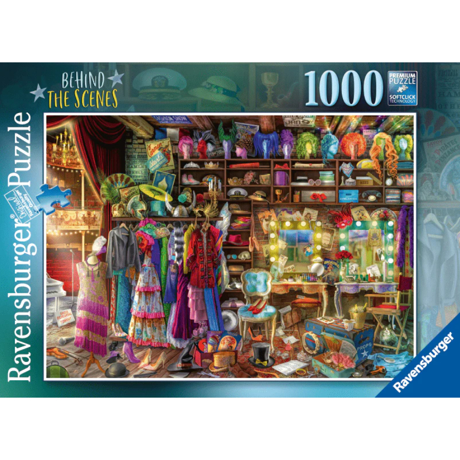 Ravensburger Puzzle 1000 Piece Behind The Scenes SF