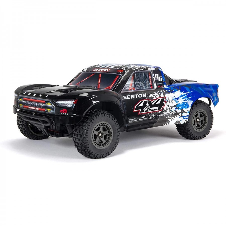 Arrma Radio Control 1:10 Senton BLX Short Course Truck 4X4 3S Blue RTR