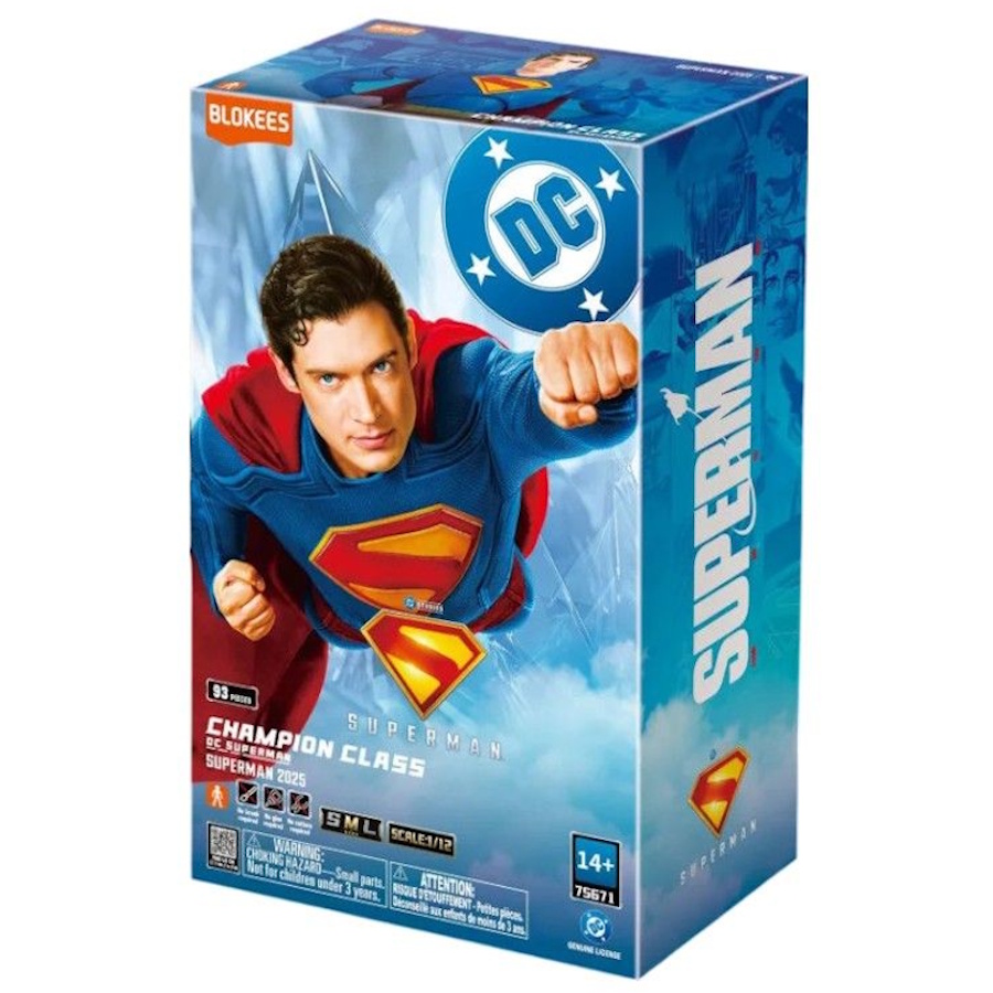 Blokees Model Kit Champion Class Superman With Krypto