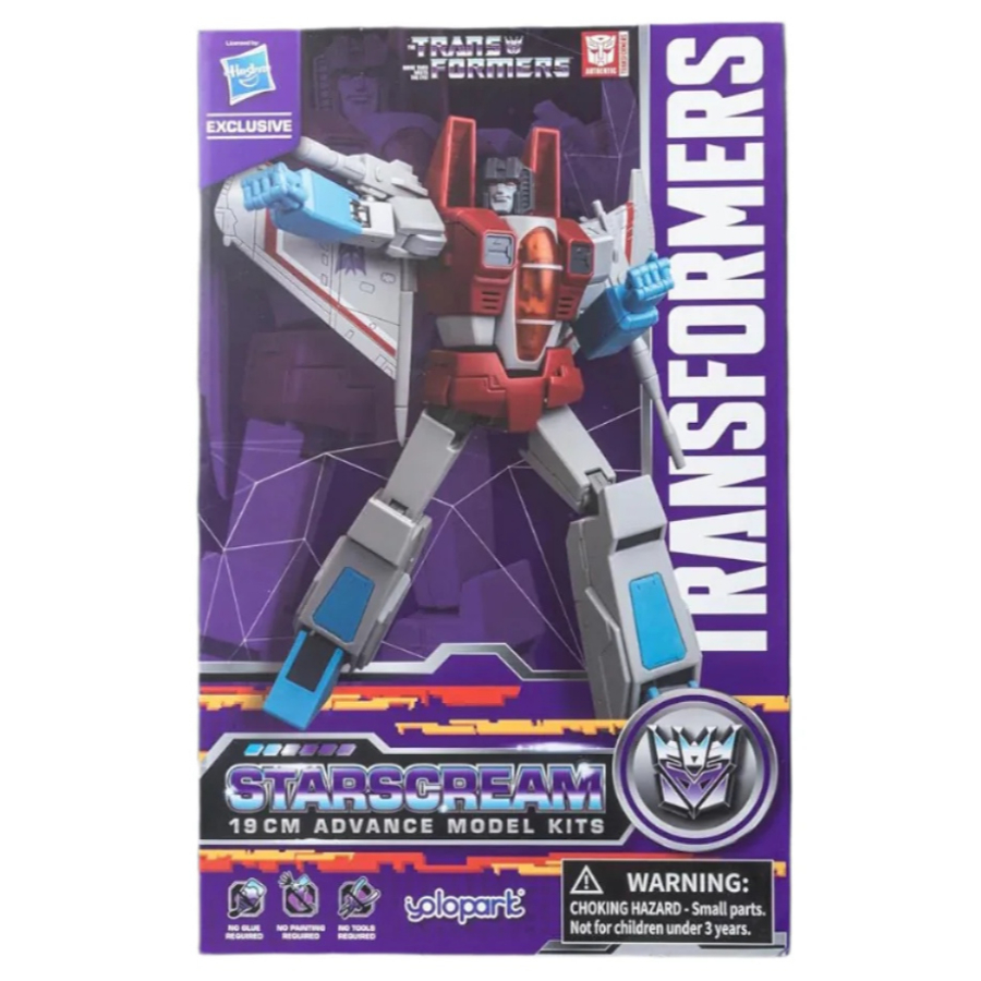 Transformers AMK Series Generation 1 Starscream Model Kit