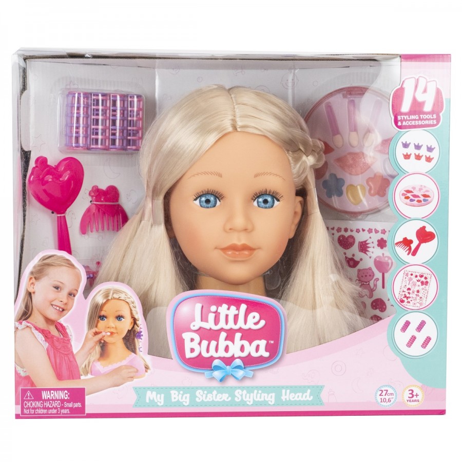 Little Bubba My Big Sister Styling Head Doll