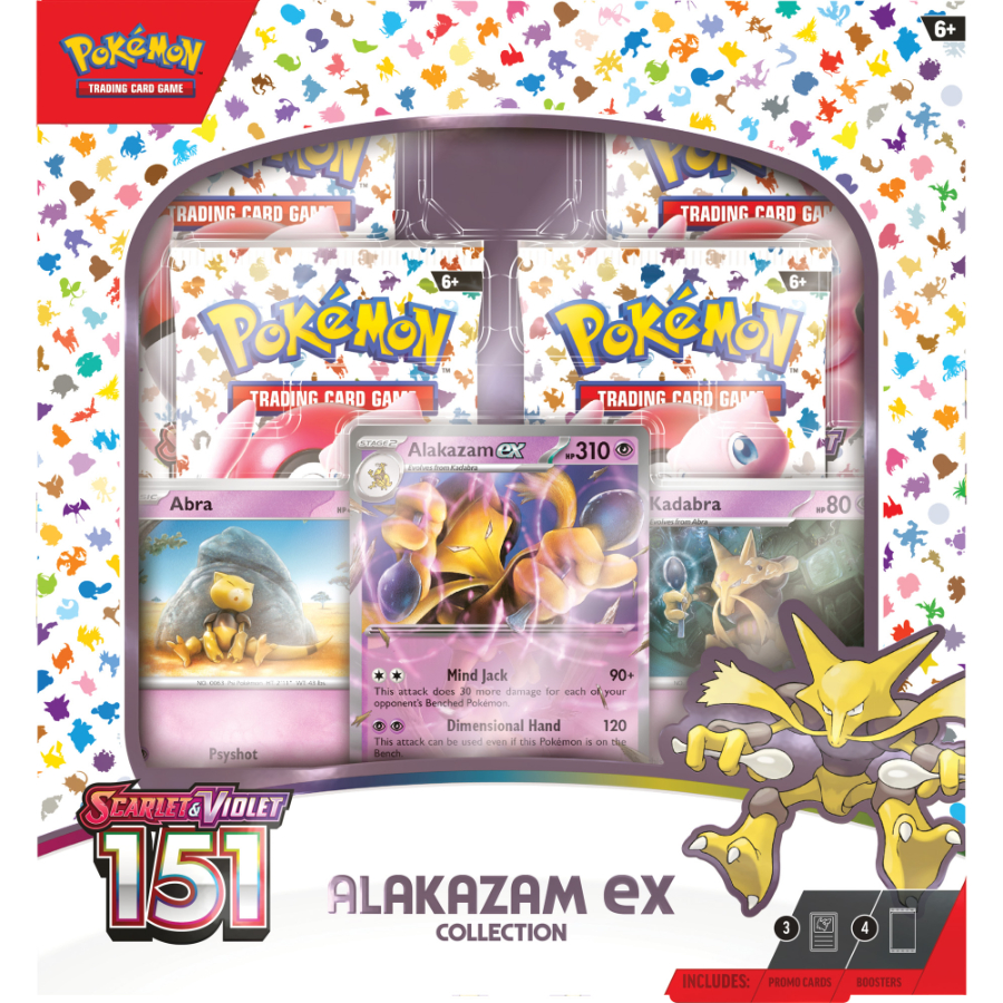 Pokemon TCG Scarlet & Violet 151 Collection Alakazam Ex