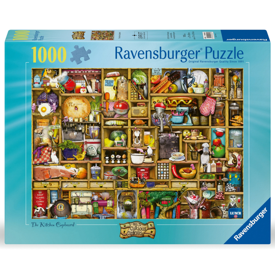 Ravensburger Puzzle 1000 Piece The Kitchen Cupboard SF