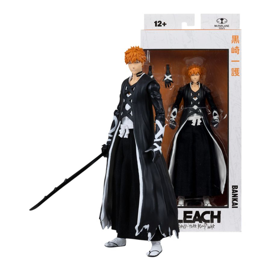 Mcfarlane Bleach Ichigo Kurosaki Full Bring Bankai 7 Inch Figure