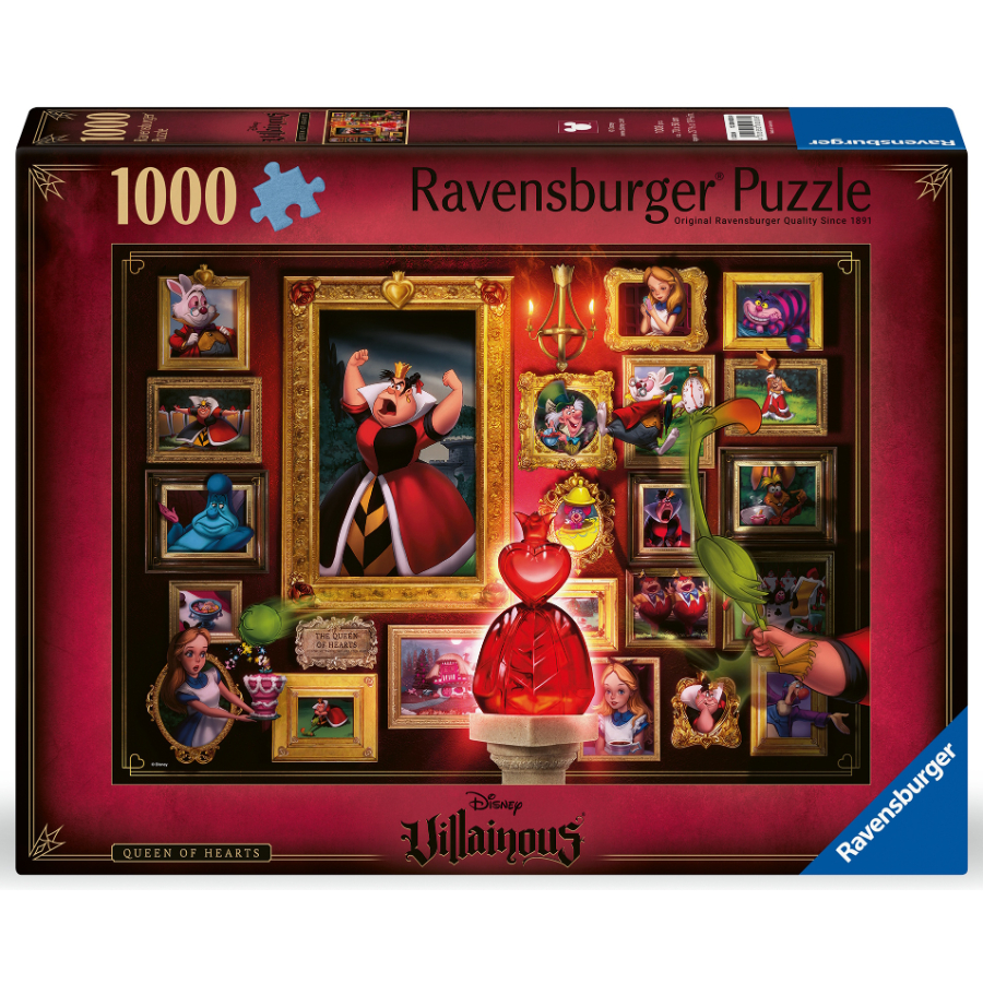 Ravensburger Puzzle Disney 1000 Piece Villainous Queen Of Hearts