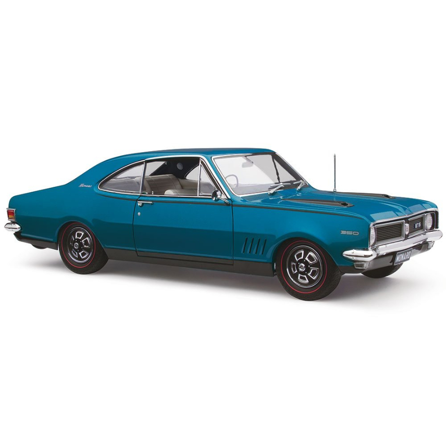 Classic Carlectables Diecast 1:18 Holden HG Monaro GTS 350 Mediterranean Blue Metallic